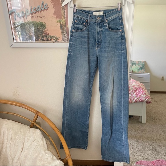 MOTHER High Rise Blue Jeans - Picture 4 of 10